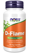 D-Flame NOW Foods com curcuma e boswellia – 90 cápsulas vegetais