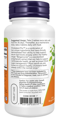 Cholesterol Pro fitosteróis com bergamota NOW Foods – 120 comprimidos – imagem 3