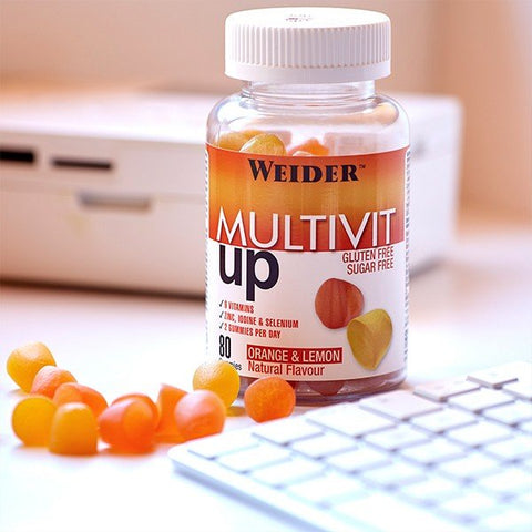 Weider Multivit up 80 Gummies Orange&Lemon