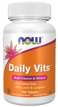 Multivitamínico Daily Vits NOW Foods – 100 comprimidos