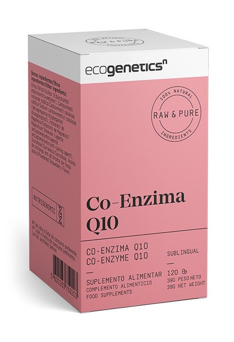 Co-Enzima Q10 120 Caps Ecogenetics