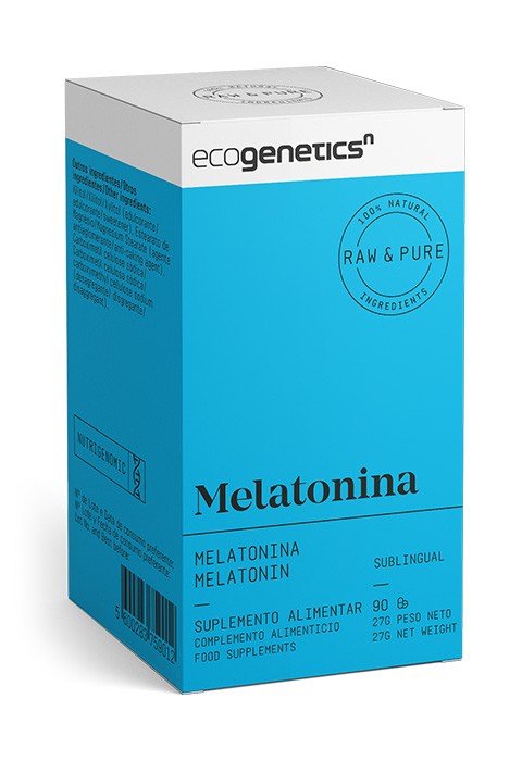 Melatonina Sublingual 90 Caps Ecogenetics