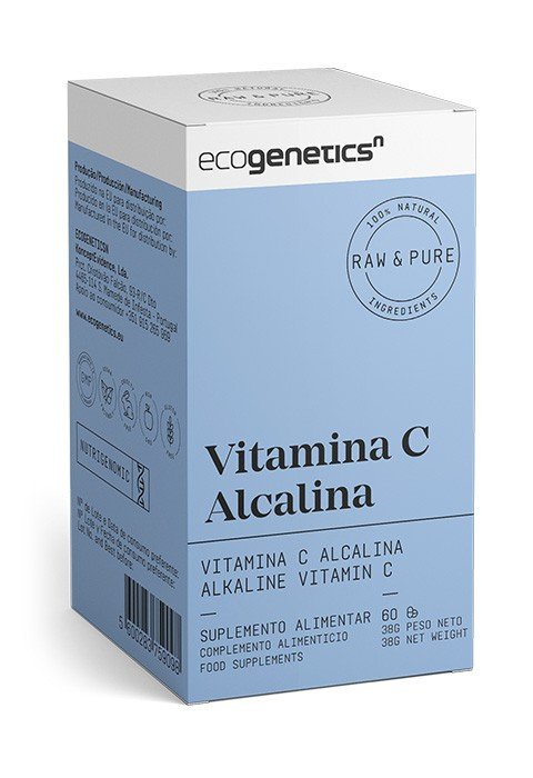 Vitamina C Alcalina 60 Caps Ecogenetics
