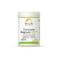 Curcuma Magnum 3200 Bio Be-Life, embalagem de 60 cápsulas de extrato de cúrcuma biológica com pimenta-preta