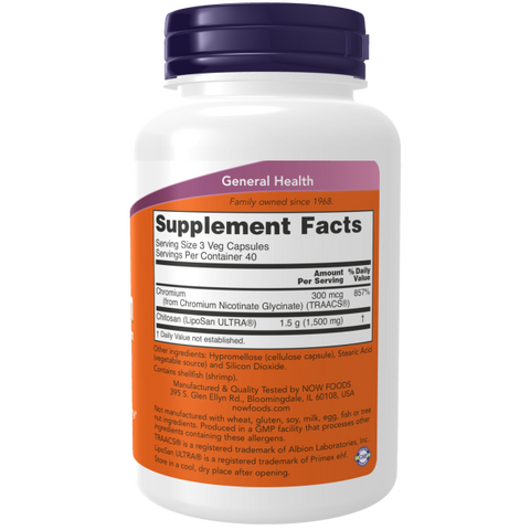 Chitosan Plus 500 mg 120 Caps Now