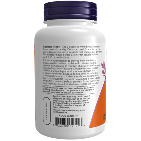 Chitosan Plus 500 mg 120 Caps Now