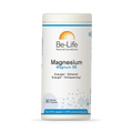 Magnesium Magnum B6 Be-Life, embalagem de 90 cápsulas de bisglicinato de magnésio com vitamina B6