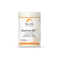 Vitamina B9 500 Be-Life, embalagem de 90 cápsulas de metilfolato com espirulina