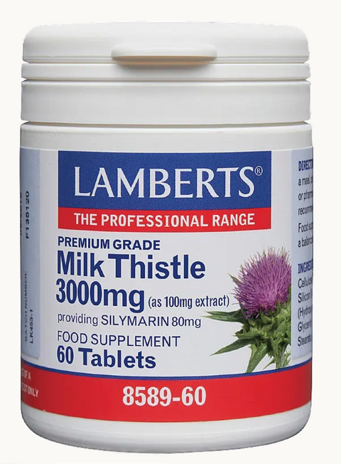 Cardo Mariano 3000mg 60Cap Lamberts