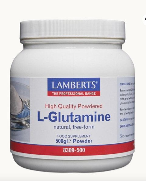 L-Glutamine 500gr  – Lamberts