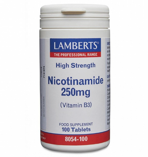 Nicotinamide 250mg 100 Comp. Lamberts