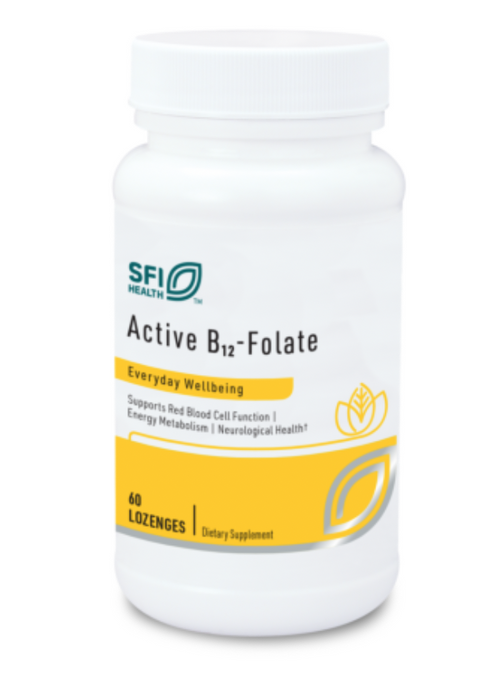 Active B-12 Folate Klaire labs 60 Caps