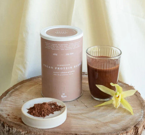 Proteína vegetal fermentada - chocolate 495 gr