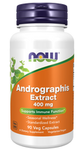 Extrato de andrographis 400 mg NOW Foods – 90 cápsulas vegetais