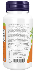 Extrato de astrágalo 500 mg NOW Foods – 90 cápsulas vegetais – imagem 3