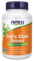 Unha de gato extrato 334 mg NOW Foods – 120 cápsulas vegetais