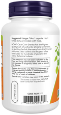 Unha de gato extrato 334 mg NOW Foods – 120 cápsulas vegetais – imagem 3