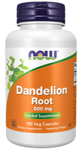 Raiz de dente-de-leão 500 mg NOW Foods – 100 cápsulas vegetais