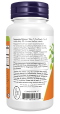 Óleo de hortelã-pimenta Peppermint Gels NOW Foods – 90 cápsulas moles – imagem 3