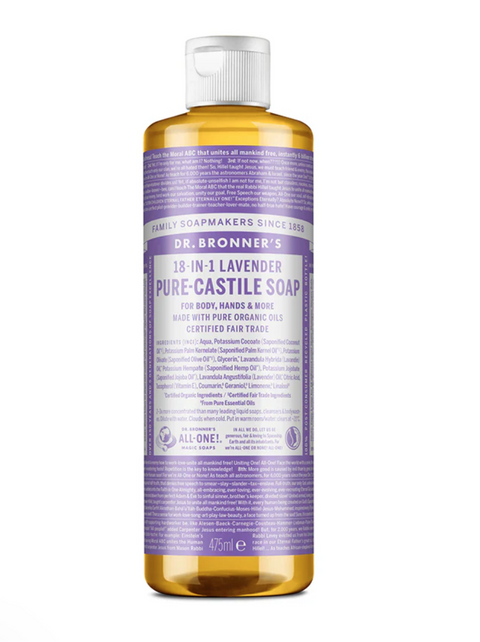 Sabonete Líquido Biológico – Alfazema 475 ml Dr. Bonner's