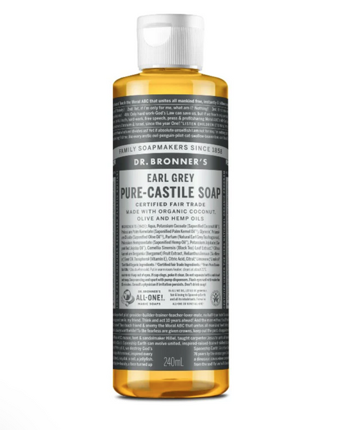 Sabonete Líquido Biológico - Earl Grey 240 ml Dr. Bonner's