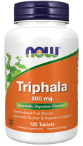 Triphala 500 mg NOW Foods – 120 comprimidos