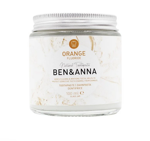 Dentífrico Natural (sabor a laranja) - Com flúor 100 ml Ben&Anna