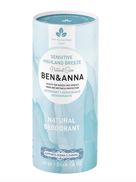 Mountain Breeze Sensitive Natural Deodorant 40 gr Ben&amp;Anna