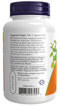 Cardo mariano 750 mg Maximum Strength NOW Foods – 90 cápsulas vegetais – imagem 3