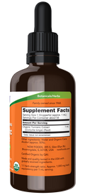 Curcuma líquida biológica Turmeric Liquid Extract NOW Foods – frasco conta-gotas – imagem 2