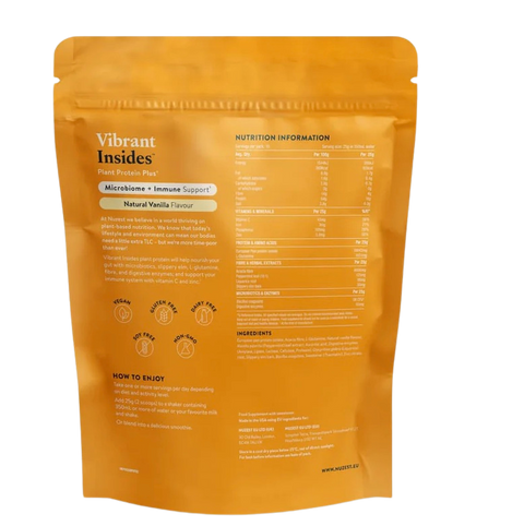Vibrant Insides 250 gr Nuzest Vainilla
