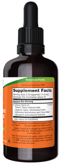 Extrato de nogueira negra, absinto e cravinho NOW Foods – 59 ml – imagem 2