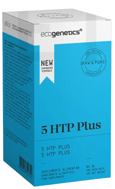 5 HTP Plus 60 Cápsulas Ecogenetics - Viva Saudável