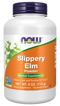 Ulmeiro Vermelho em pó Slippery Elm Powder NOW Foods – 113 g