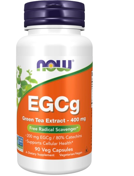 Extracto de té verde: EGCG 400 mg 90 cápsulas Now
