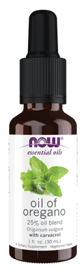 Óleo de orégão Oil of Oregano Blend NOW Foods – frasco conta-gotas de 30 ml