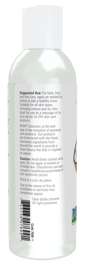 Óleo de coco fracionado líquido NOW Solutions – 118 ml – imagem 3