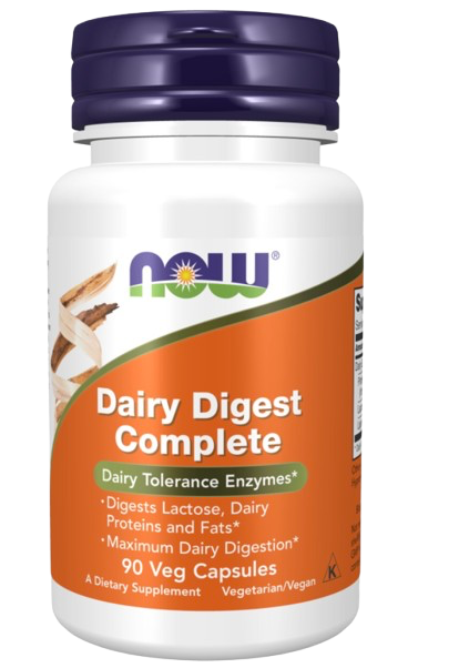 Dairy Digest Complete 90 cápsulas Now