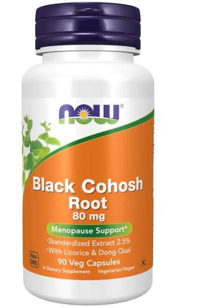 Cimicífuga negra 80 mg 90 cápsulas Now