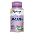 Manjericão-Sagrado Holy Basil 450 mg 60 Cápsulas Vegetais Solaray – Viva Saudável