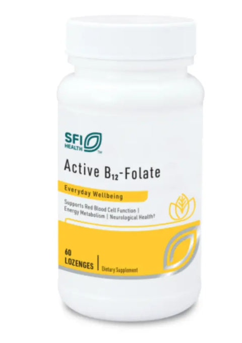 Active B-12 Folate Klaire labs 60 Caps - Viva Saudável