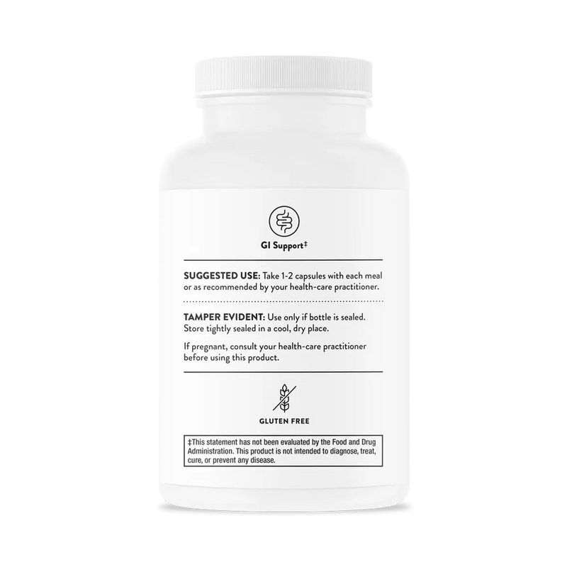 Advanced Digestive Enzymes Thorne 180 cápsulas – imagem 6