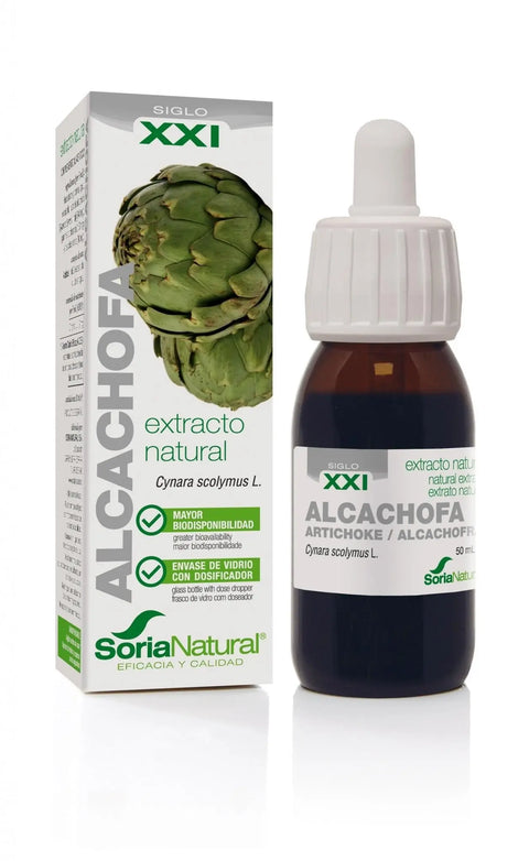 Alcachofa Extracto S.XXI 50 ml Soria Natural - Viva Saudável
