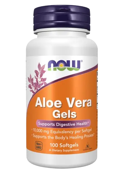 Aloe  Vera 5000mg 100cap Now - Viva Saudável