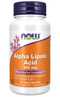 Alpha Lipoic  Acid 100mg 60caps Now NOW