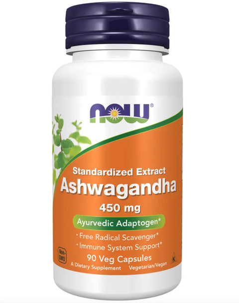 Aswagandha 450 mg 90 Caps Now - Viva Saudável