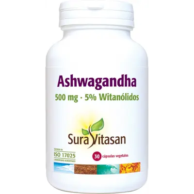 Aswagandha 500 mg 30 Caps Suravitasan Suravitasan