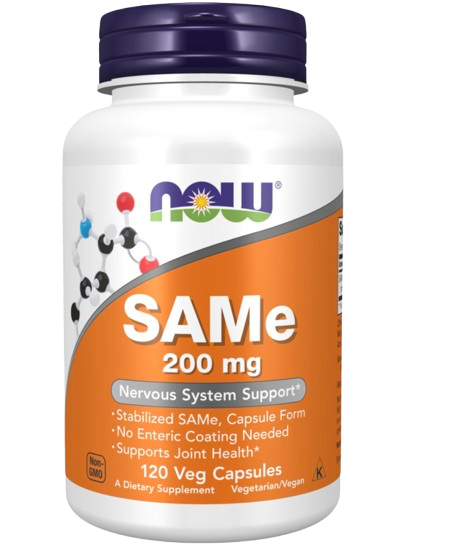 SAMe 200 mg 60 cápsulas Now Foods