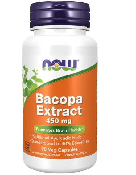 Bacopa Extract 450 mg 90 Vegcaps - Viva Saudável
