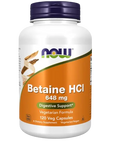 Betain HCI 648 mg 120 Caps Now NOW